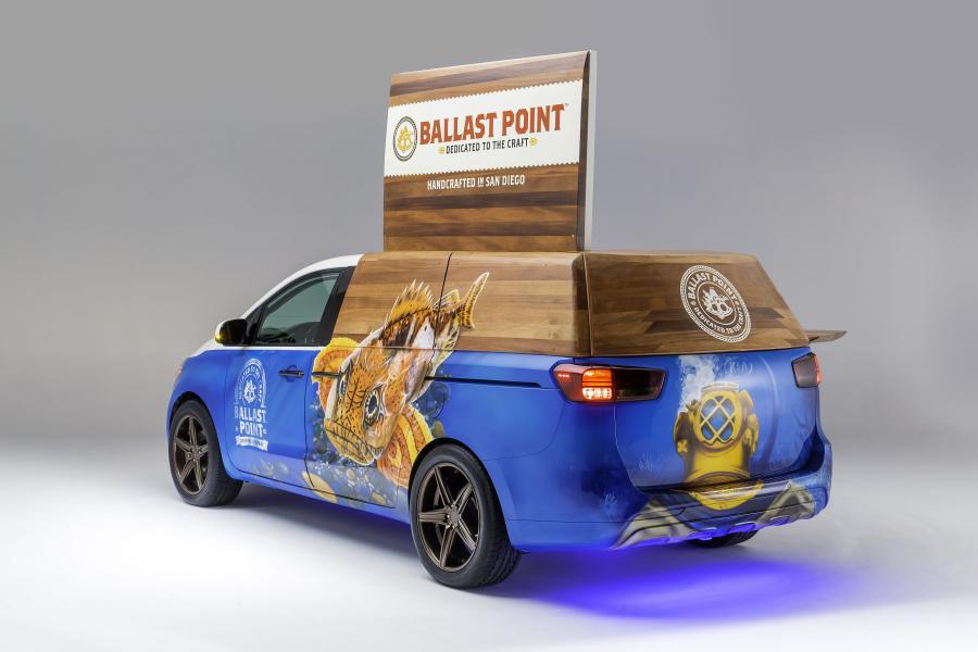  Kia Sedona Ballast Point Concept 2014 года  (фото 5 из 7)